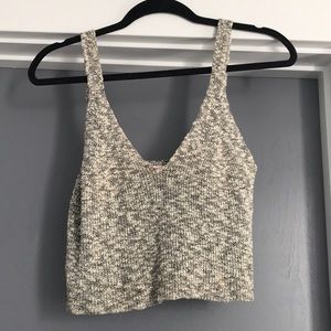 Sweater tank top